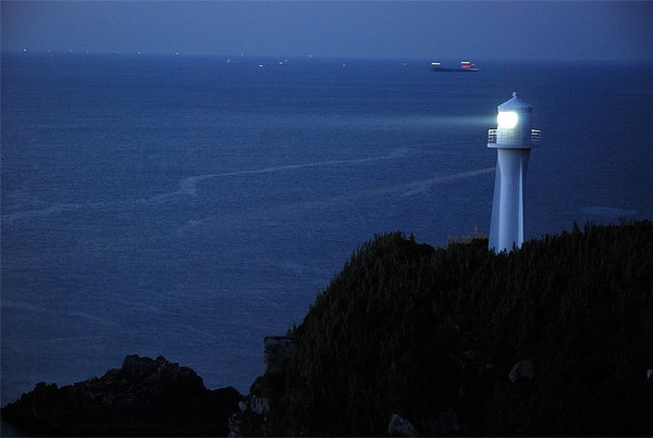 足摺岬灯台 (夜)