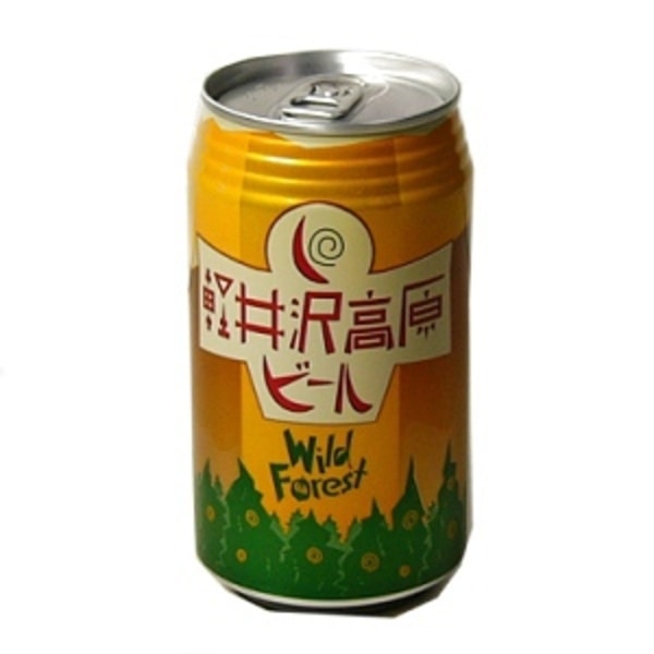 軽井沢高原ビール　ワイルドフォレスト（商品一例）