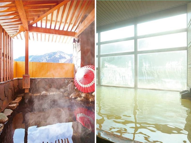 大江戸温泉物語 幸雲閣 にごり湯