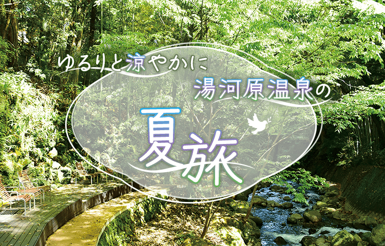 ゆるりと涼やかに 湯河原温泉の夏旅