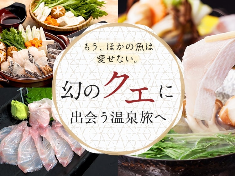 幻の魚クエに出会う旅へ