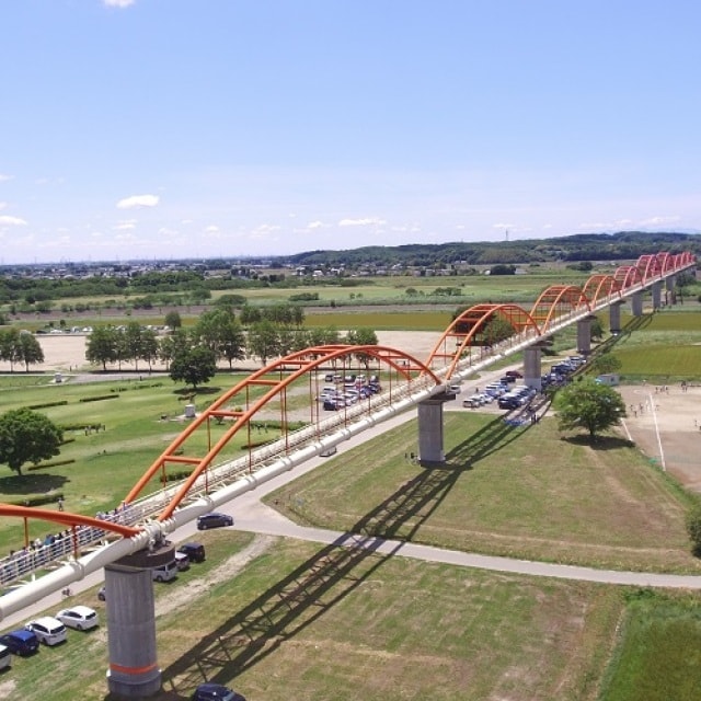 日本一長い水管橋を歩いてみよう！ 荒川水管橋見学会