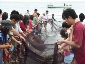地引網と海鮮バーベキュー 9月 千葉県 の観光イベント情報 ゆこゆこ