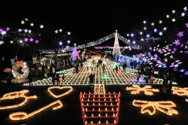 花と光のページェント 夜間開園 広島県 の観光イベント情報 ゆこゆこ