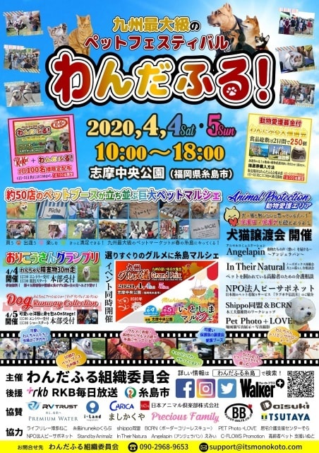 わんだふる 春 糸島開催 中止となりました 福岡県 の観光イベント情報 ゆこゆこ