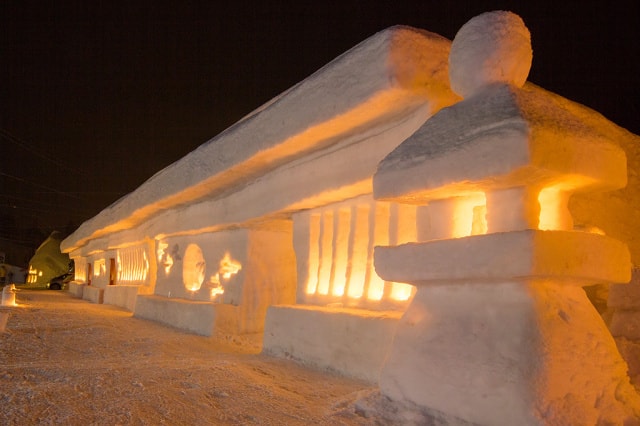 月山志津温泉 雪旅籠の灯り 山形県 の観光イベント情報 ゆこゆこ