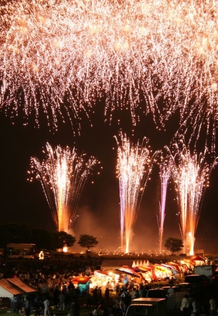 北秋田市米代川花火大会 中止となりました 秋田県 の観光イベント情報 ゆこゆこ