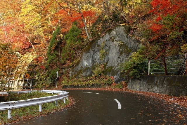 紅葉 見ごろ 坂梨峠 秋田県 の観光イベント情報 ゆこゆこ