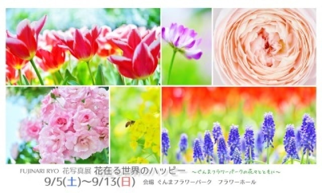 花写真展 花在る世界のハッピー 群馬県 の観光イベント情報 ゆこゆこ