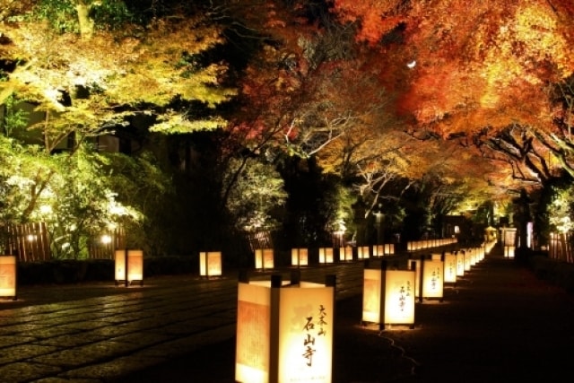 石山寺 あたら夜もみじ 紅葉ライトアップ 滋賀県 の観光イベント情報 ゆこゆこ