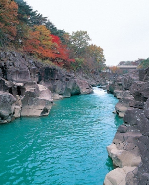 紅葉 見ごろ 厳美渓 岩手県 の観光イベント情報 ゆこゆこ