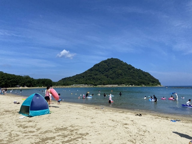 【海水浴】菊ヶ浜海水浴場