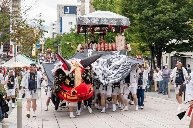 ながの祇園祭　御祭礼屋台巡行