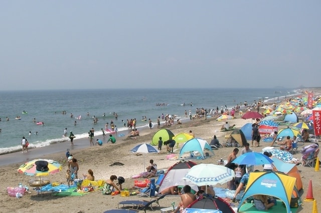 【海水浴】富津海水浴場