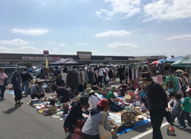 イオンタウン富雄南フリーマーケット（6月）