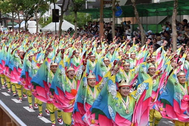 第72回よさこい祭り