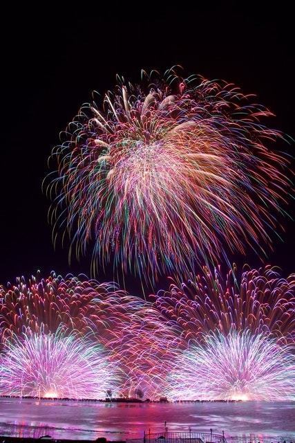 第77回諏訪湖祭湖上花火大会