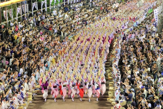2025阿波おどり 桟敷演舞