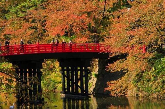 【紅葉・見ごろ】弘前公園
