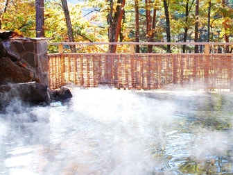 大町・籠川渓雲温泉