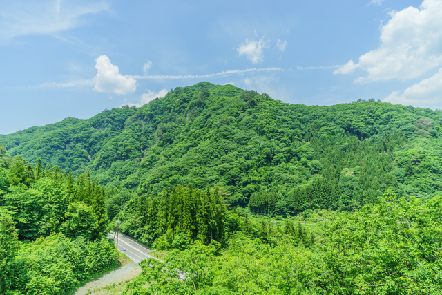 松の湯温泉／素朴な山景色のなか、ゆっくり浸かるぬる湯の幸せ