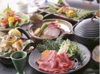 岡田旅館・和楽亭／花会席（冬）／一例・お品書きは変更の場合あり