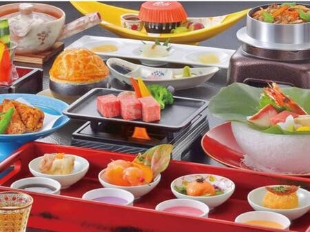 かみのやま温泉 日本の宿 古窯の「【 結 -huit- 】山形の旬の厳選食材