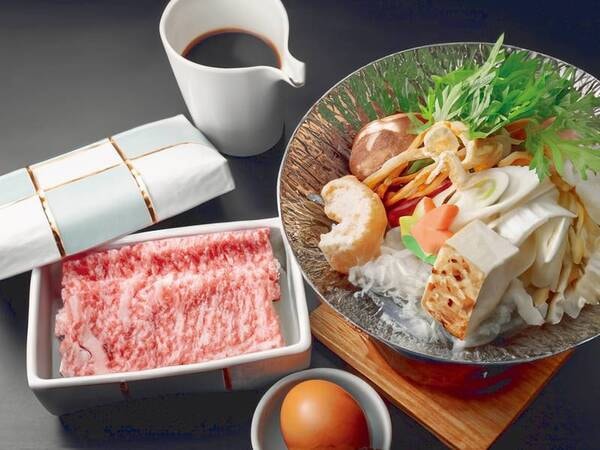 【上州牛づくし膳/例】すき焼き鍋