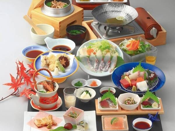【鍋懐石/例】旬の地物にこだわった鍋をメインにご提供