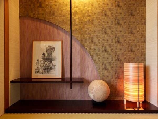 【ひた部屋　和室10畳（禁煙）/一例】日田の魅力を詰め込んだご当地部屋です。