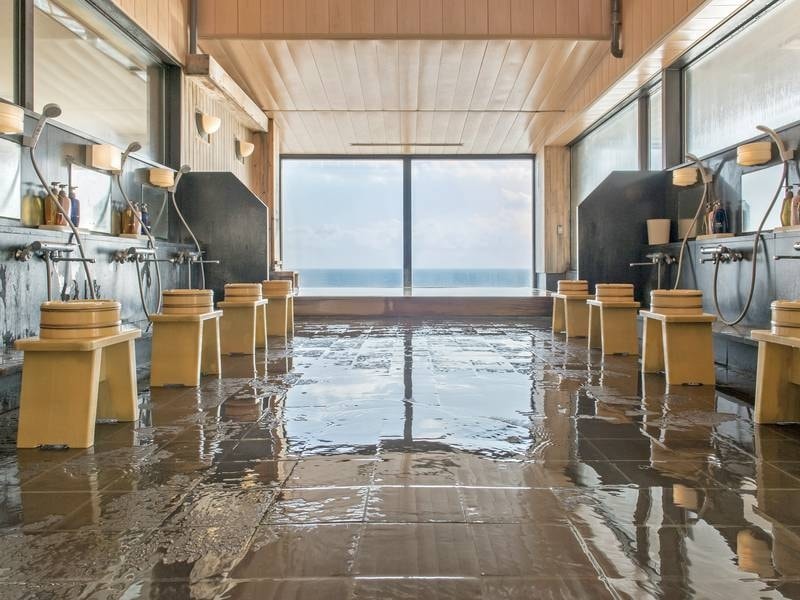【8階・うすけしの湯】朝食前の朝風呂にもおススメ♪