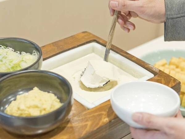 【朝食/例】自慢の自家製豆腐