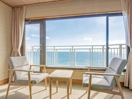 【海側10畳和室/例】バルコニー付き！絶景を眺めてリラックス