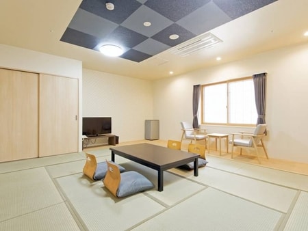 【街側和室(禁煙)[ガイヤ]】独立空調設備のあるスタイリッシュな客室！