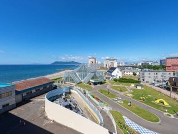 【パーシャルオーシャンビュー和室(禁煙)/例】海と街を両方見られるお部屋