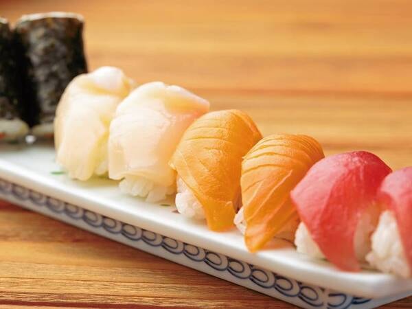 【夕食ビュッフェ】みんな大好き、好きなネタを好きなだけ