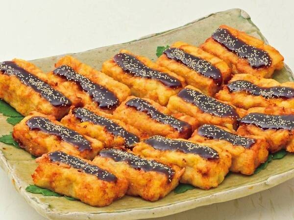 【夕食ビュッフェ】過去メニュー一例。秋野菜の精進田楽