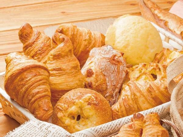 【朝食ビュッフェ】パン派に評判のパンがずらり