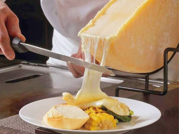 【夕食/例】ラクレットチーズ