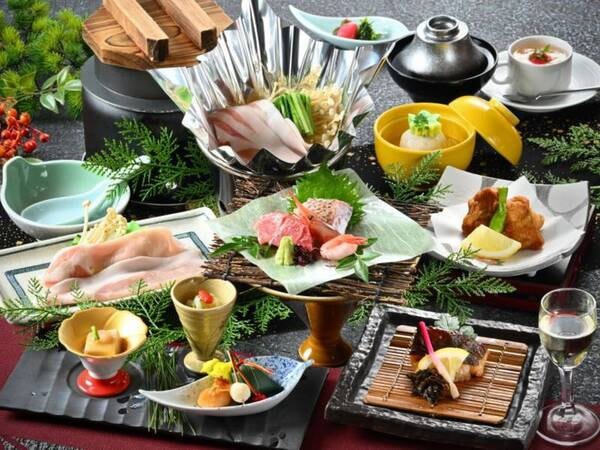 旬の会席料理/例