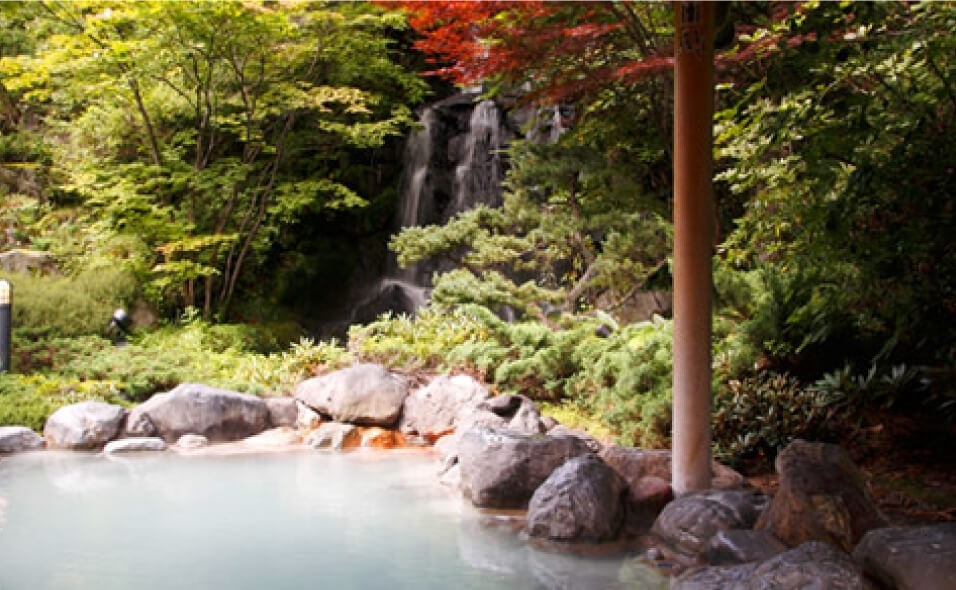 【庭園露天風呂】鬼灯（ほおずき）の湯