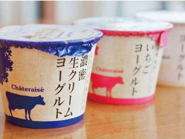 【朝食ビュッフェ】シャトレーゼのヨーグルトやアイスクリームなども楽しめる