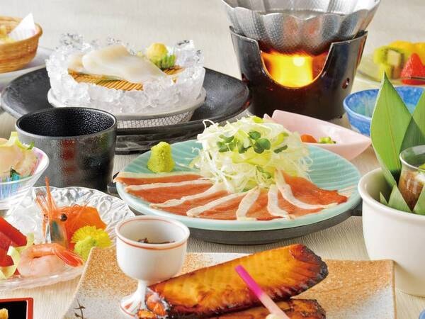 【部屋食】北海道の味覚満喫会席/例