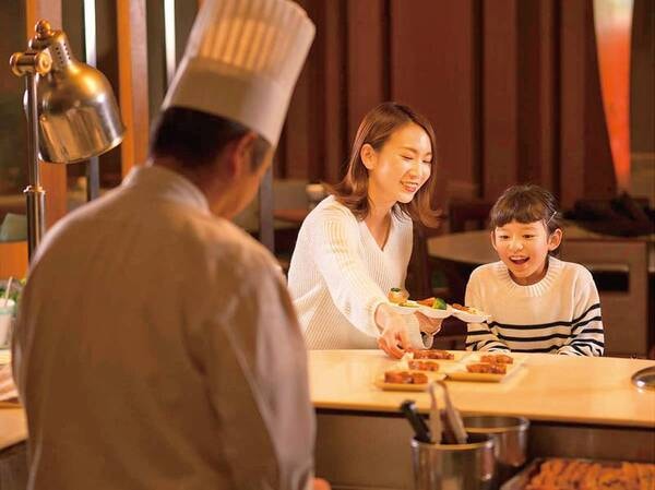 【2食付きプラン/例】ライブキッチン