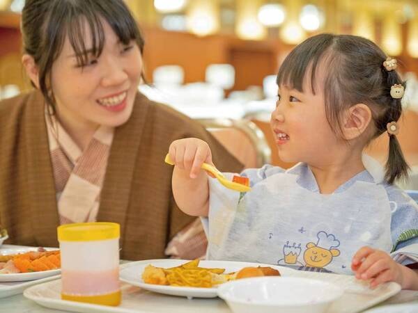 【夕食バイキング/例】お子様も召し上がれるメニューも