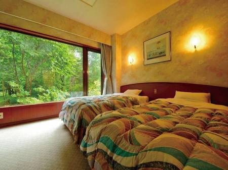 【特別和洋室･客室温泉付バリアフリー対応/例】バリアフリーで客室温泉風呂も完備