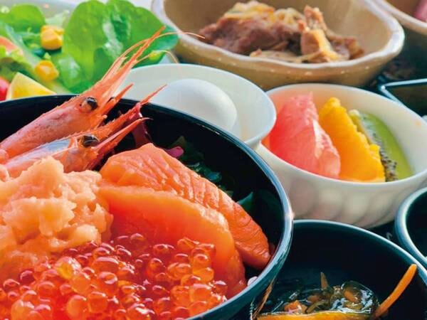 【朝食/例】道産食材なども楽しめる和洋ビュッフェ