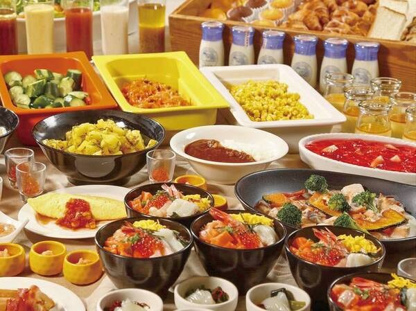 【朝食/例】朝食は北海道の食材を中心としたメニュー