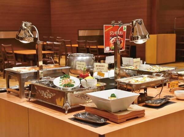 【夕食バイキング/例】ジンギスカン等の北海道の味覚も♪