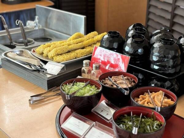 【朝食バイキング/例】根室海峡昆布醤油ラーメン
